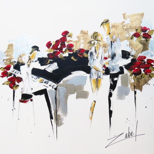 Zabel - Music and roses - 40x40_web
