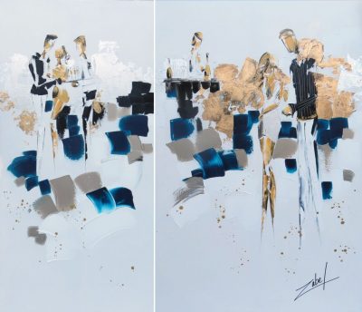 Ready for Champagne 60x70 (diptych)